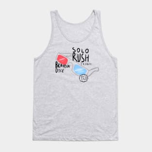 Brandon Dyke Solo Rush Tribute Artist Tank Top